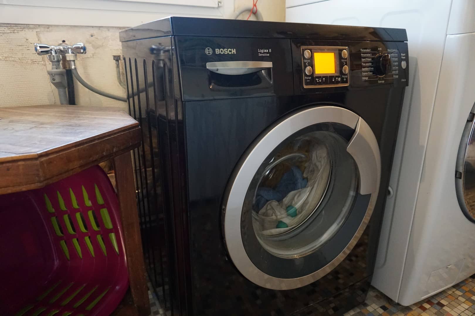 Chambre d’hôtes Finistère: machine à laver à disposition